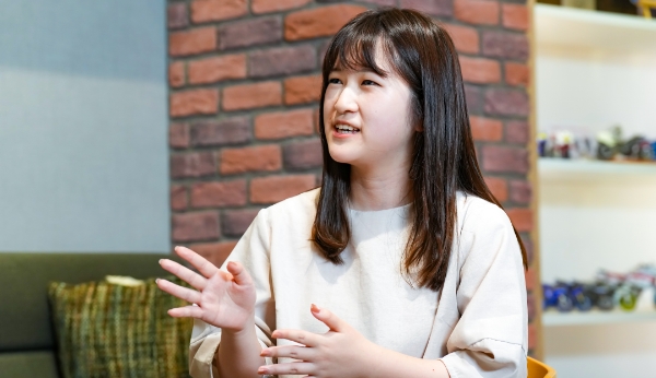 新卒座談会の様子